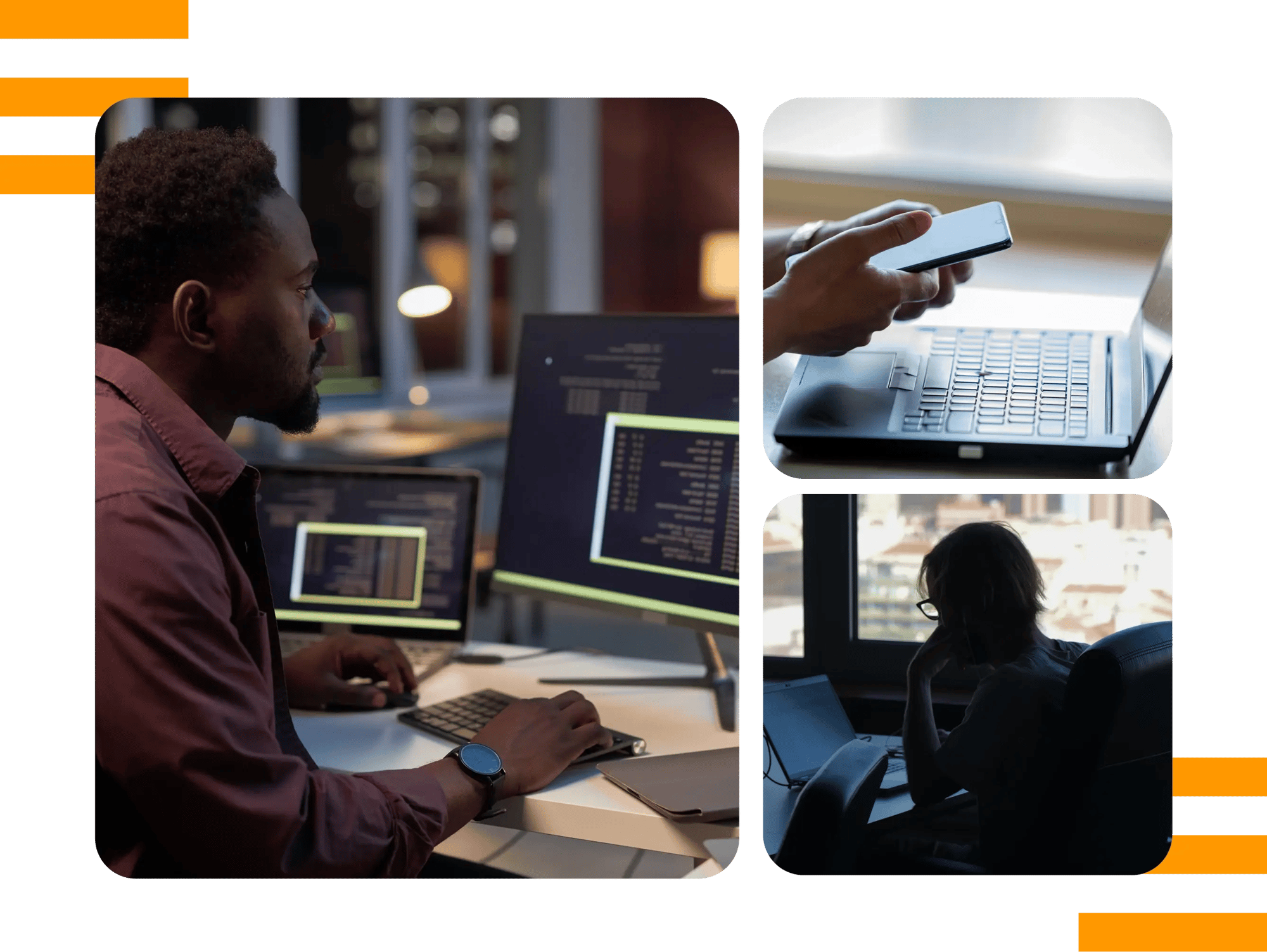 EDR experts monitoring endpoints' activity